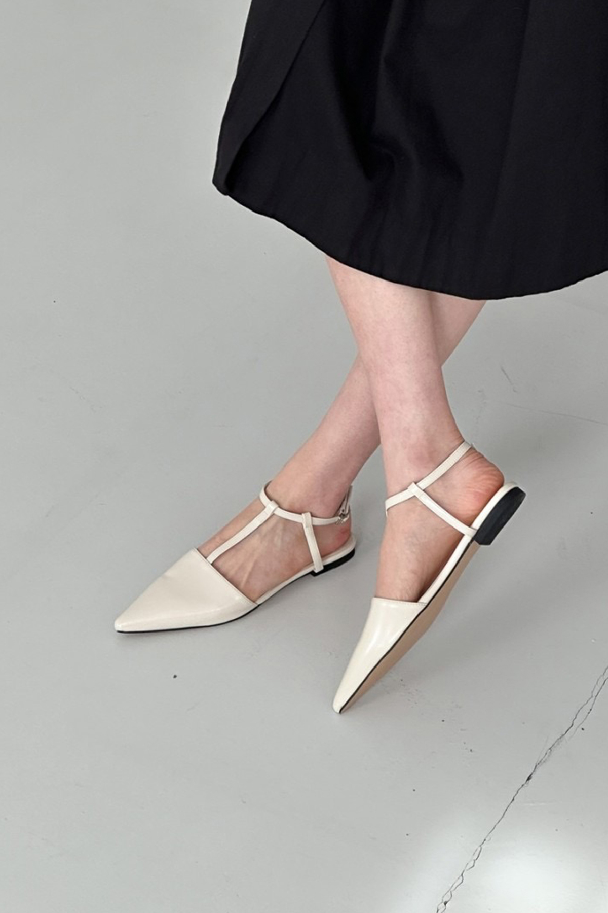 Stiletto Strap sandals [2color]
